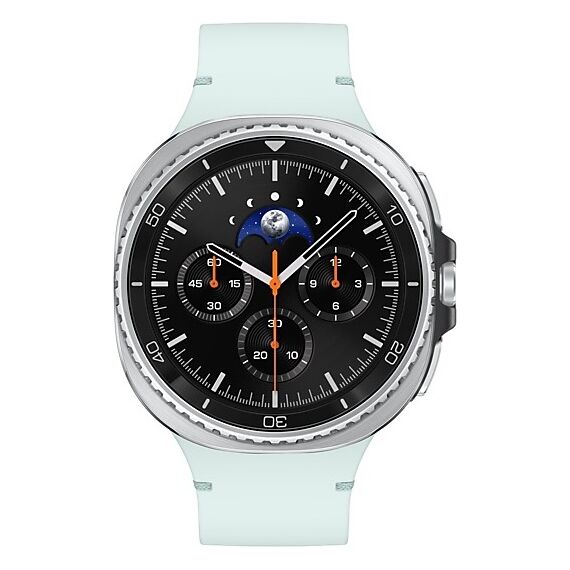 Galaxy Watch8 Classic | 46 мм | Black | Sport/Mint | M/L, Размер: 46 мм, Цвет: Black, Тип ремешка: Sport, Цвет ремешка: Mint, Размер ремешка: M/L, Подключение часов: Bluetooth / Wi-Fi, изображение 2